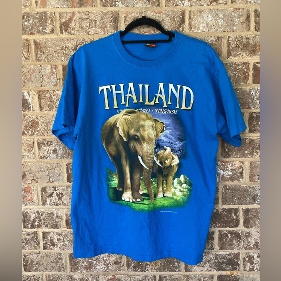 Thailand Elephants T-shirt Size Large JOLIGOLF - Picture 1 of 6